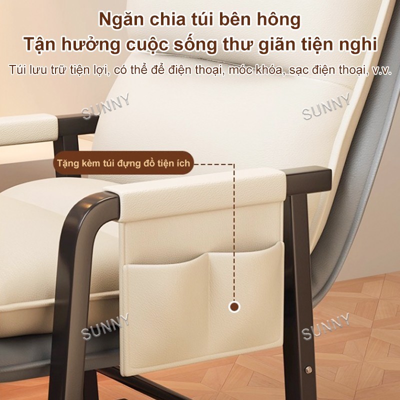 SUNNY Ghế Sofa Điều Chỉnh Tựa Lưng Nhiều Cấp Giường Sofa Lười Gấp Gọn Đa Năng Cho Căn Hộ Nhỏ