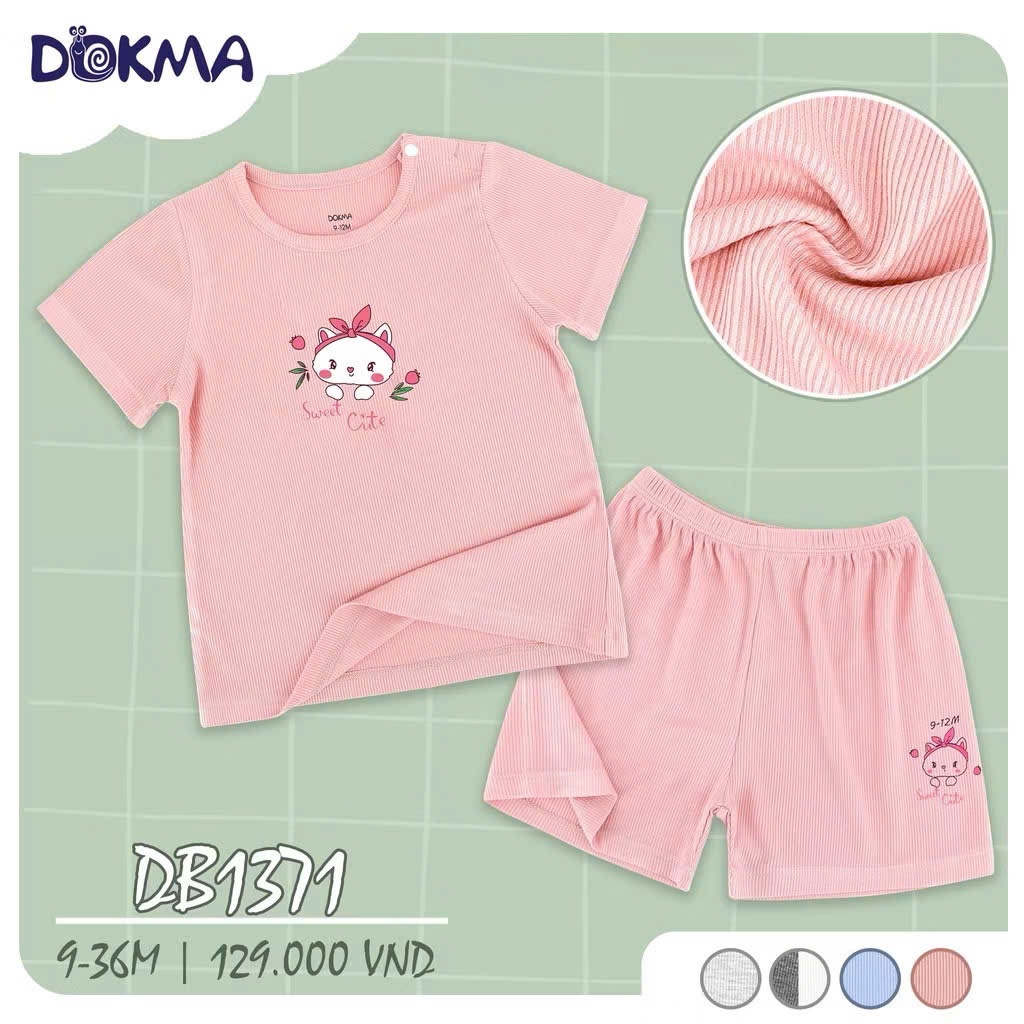 (9-13kg,9-36M) Bộ Cộc Tay Dokma Cho Bé JB377 DB1371 DB2742 DB2844 DB2971 DB3051 DB2745 DB2778