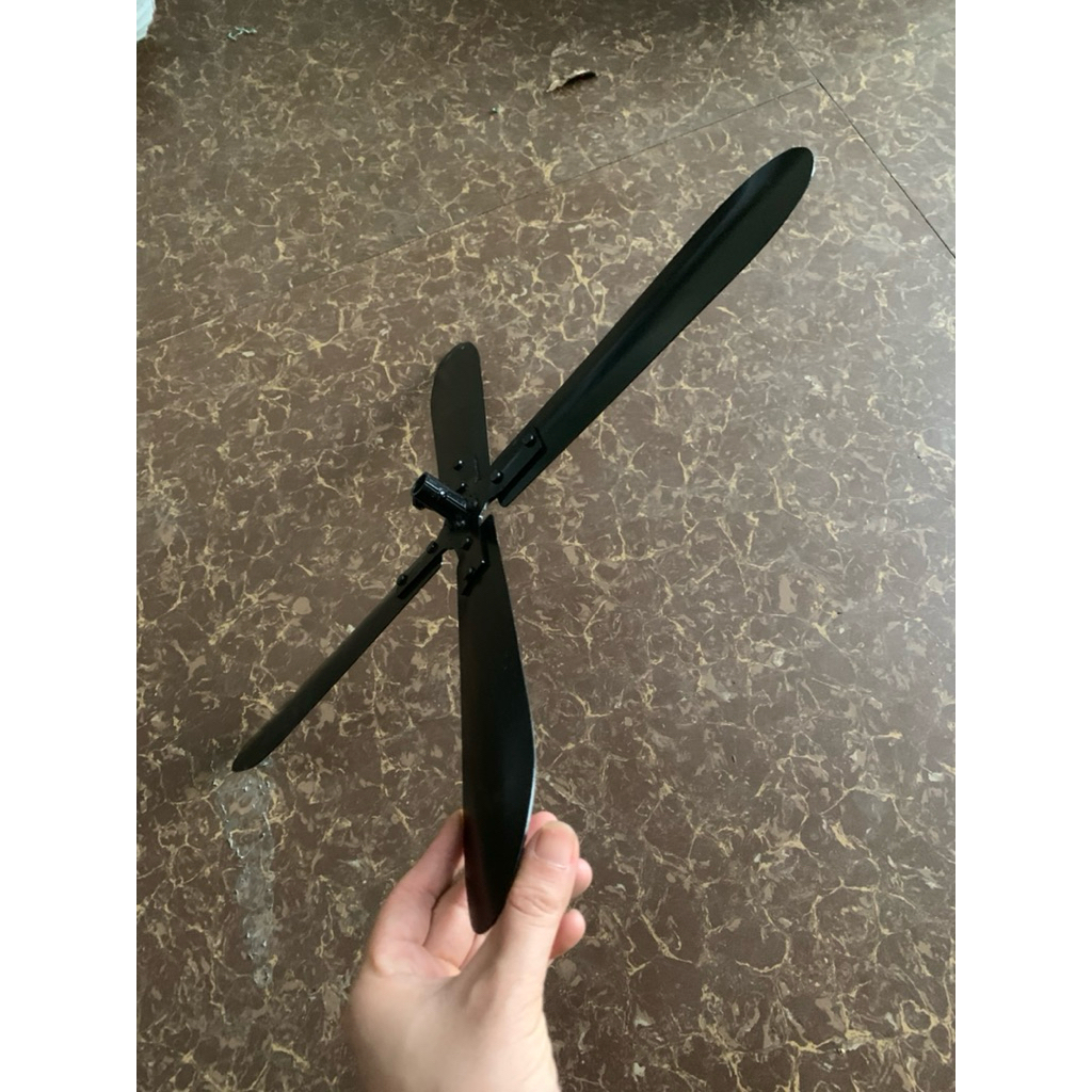 Cánh 50 cho quạt lồng 55 cm - trục 1.2mm (4 lá cánh)