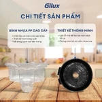 Máy Vắt Cam Gilux GLE79 - Vắt Cam Tự Động - Ép Cam Công Suất Lớn - Độ Ồn Thấp - Bảo Hành 18 Tháng — ảnh 6