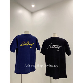 [New] Áo Thun Thêu Chữ  Chất Cotton Thời Trang Nam Nữ Trẻ Trung