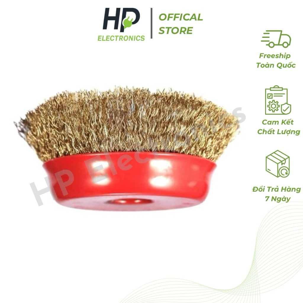 Chén Cước Bánh Cước Thau Chà Sắt Đánh Rỉ 100mm