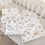 Khăn Choàng Có Mũ Cho Bé, Ủ Choàng Cho Bé Sơ Sinh, Vải Cotton 2 Lớp, Khăn Quấn Em Bé Có Nón, 85x85cm - M055