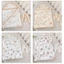Khăn Choàng Có Mũ Cho Bé, Ủ Choàng Cho Bé Sơ Sinh, Vải Cotton 2 Lớp, Khăn Quấn Em Bé Có Nón, 85x85cm - M055