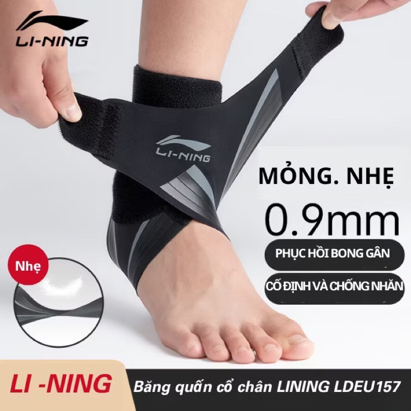 🆘GIÁ TỐT🆘Băng bảo vệ cổ chân Li-ning chống lật LDEU157