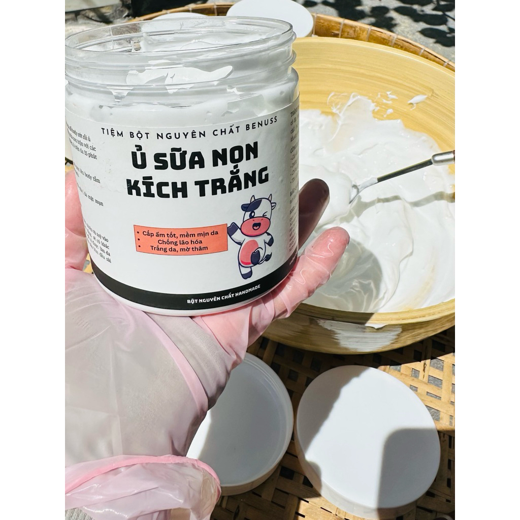 Ủ Trắng Sữa Non Cô Đặc