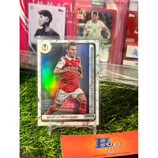 Thẻ bóng đá Martin Odegaard Championship Contributions Topps Chrome Stadium UCL 2022/23