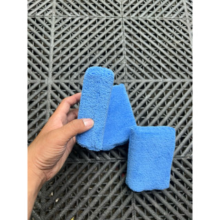 Mút Bọc Microfiber Phủ Dưỡng Màu Xanh Có Lớp Bọc Chống Thấm Ở Giữa