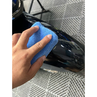 Mút Bọc Microfiber Phủ Dưỡng Màu Xanh Có Lớp Bọc Chống Thấm Ở Giữa