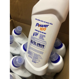 Nước tẩy bồn cầu và nhà tắm POWER100 Hương Bạc Hà 900ml/chai