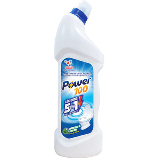Nước tẩy bồn cầu và nhà tắm POWER100 Hương Bạc Hà 900ml/chai
