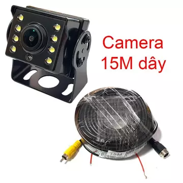 Camera lùi ô tô 8 led có cảm biến hồng ngoại quan sát ban đêm AHD 1080P