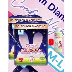 Combo 2 gói băng quần Comfy night ML18 miếng