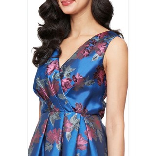 Đầm midi hoa sang trọng vnxk dư SLNY size 4