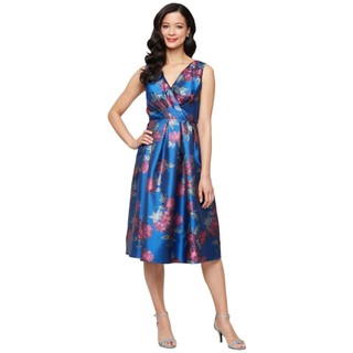 Đầm midi hoa sang trọng vnxk dư SLNY size 4