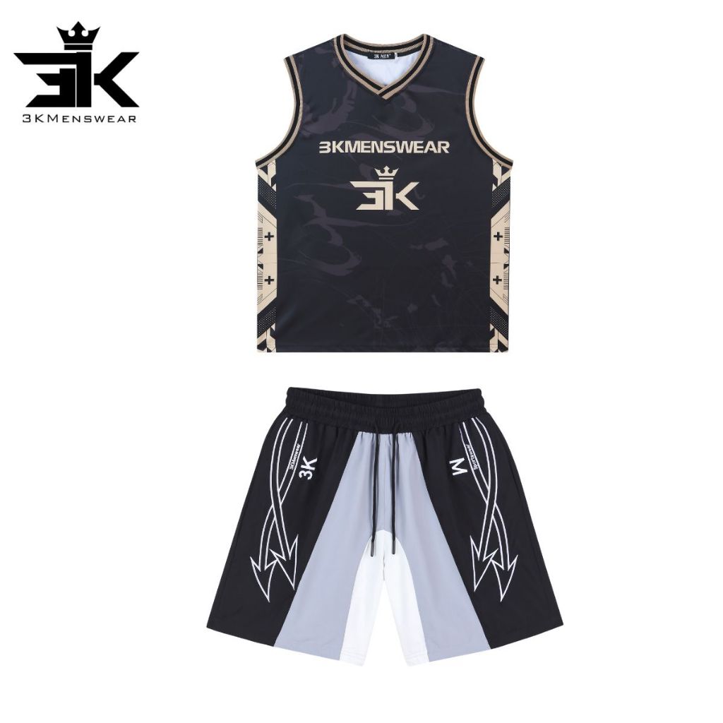 Đồ bộ nam ,Set quần áo thể thao tanktop 3KMENSWEAR thoáng mát, thấm hút mồ hôi
