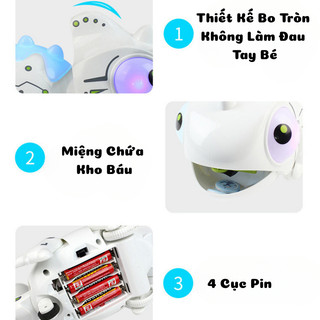 Đồ Chơi Tắc Kè Điều Khiển Từ Xa, Phóng Lưỡi Bắt Mồi, Có Đèn Biến Đổi Lưng Và Mắt – Đồ Chơi Giải Trí Cho Bé