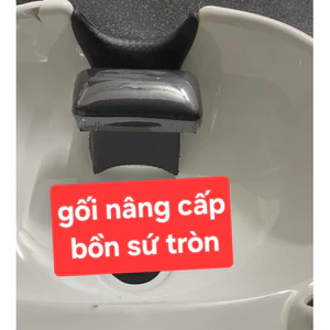 Gối có đót cổ nâng cấp cho bồn sứ tròn
