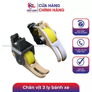 Chân vịt 3 ly bánh xe chống nhăn trái phải máy may 1 kim công nghiệp, T360-T361 chắc chắn