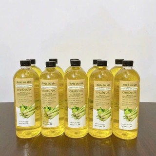 Nước Lau Sàn Spa Tinh Dầu Chanh Sả 1 Lit Và Nước Lau Sàn