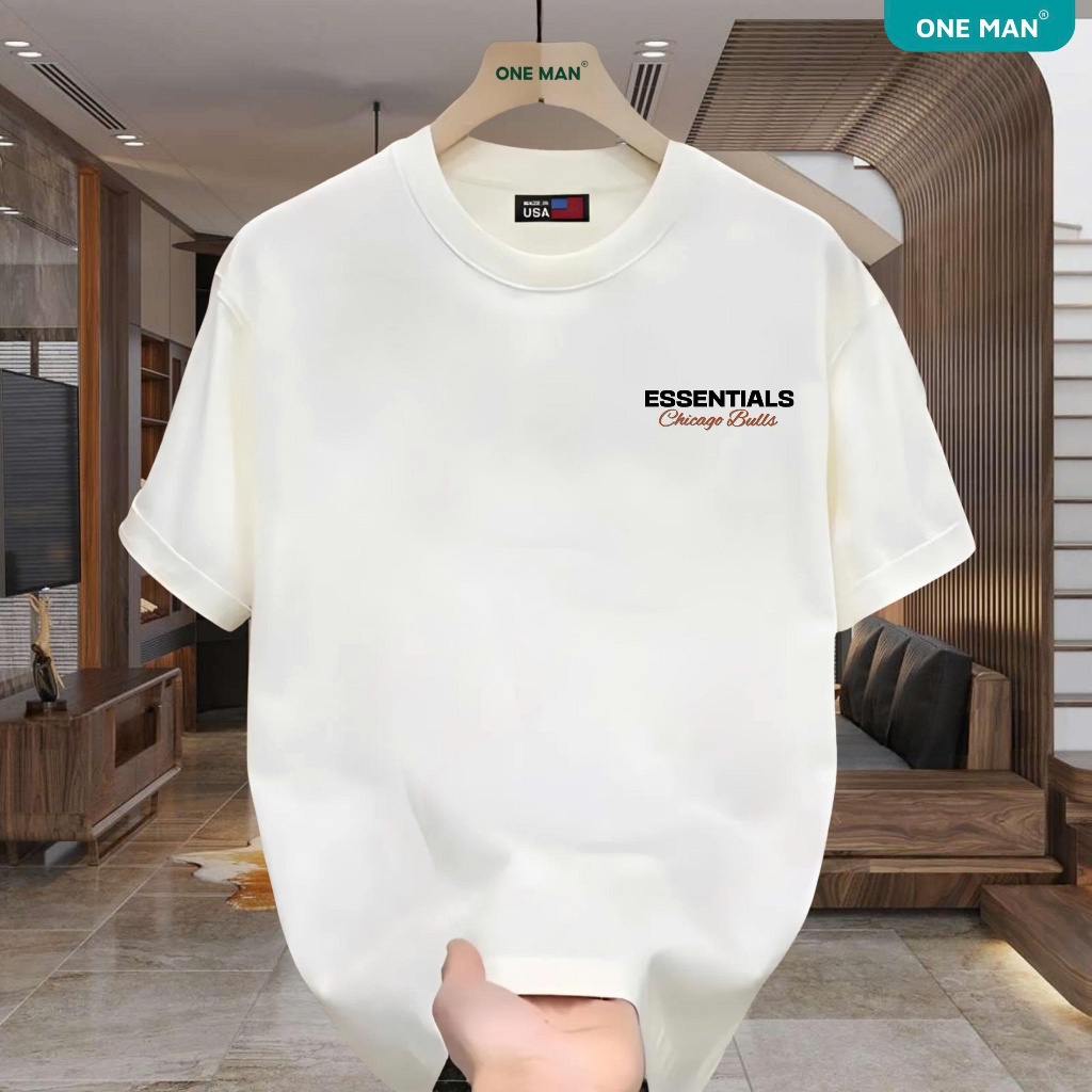 Áo thun tay lỡ cổ tròn nam nữ ONE MAN thời thượng cotton 100% cao cấp, họa tiết in đẹp,sắc nét không bong tróc AP291