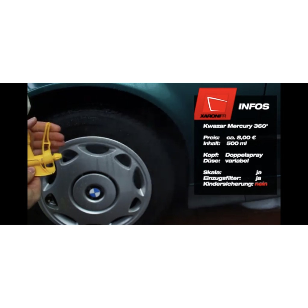 Bình xịt cầm tay 360 độ bơm 2 chiều Kwazar MERCURY SUPER PRO xuất xứ Ba Lan