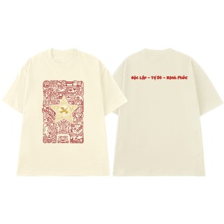 Áo Thun Unisex Lịch Sử Việt Nam Vải Cotton 100 Cao Cấp Thoáng Mát Form Rộng NGỐ TEE