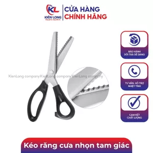 MẪU MỚI Kéo răng cưa nhọn tam giác,răng bầu tròn,Kéo viền giúp cắt ra đường viền luôn , đơn giản dễ dùng HÀNG NHẬP KHẨU