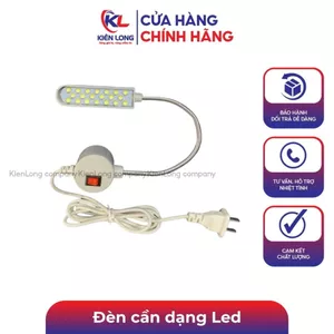 Đèn cần dạng Led dùng cho máy may 20 bóng, 30 bóng tiết kiệm điện, chất lượng cao
