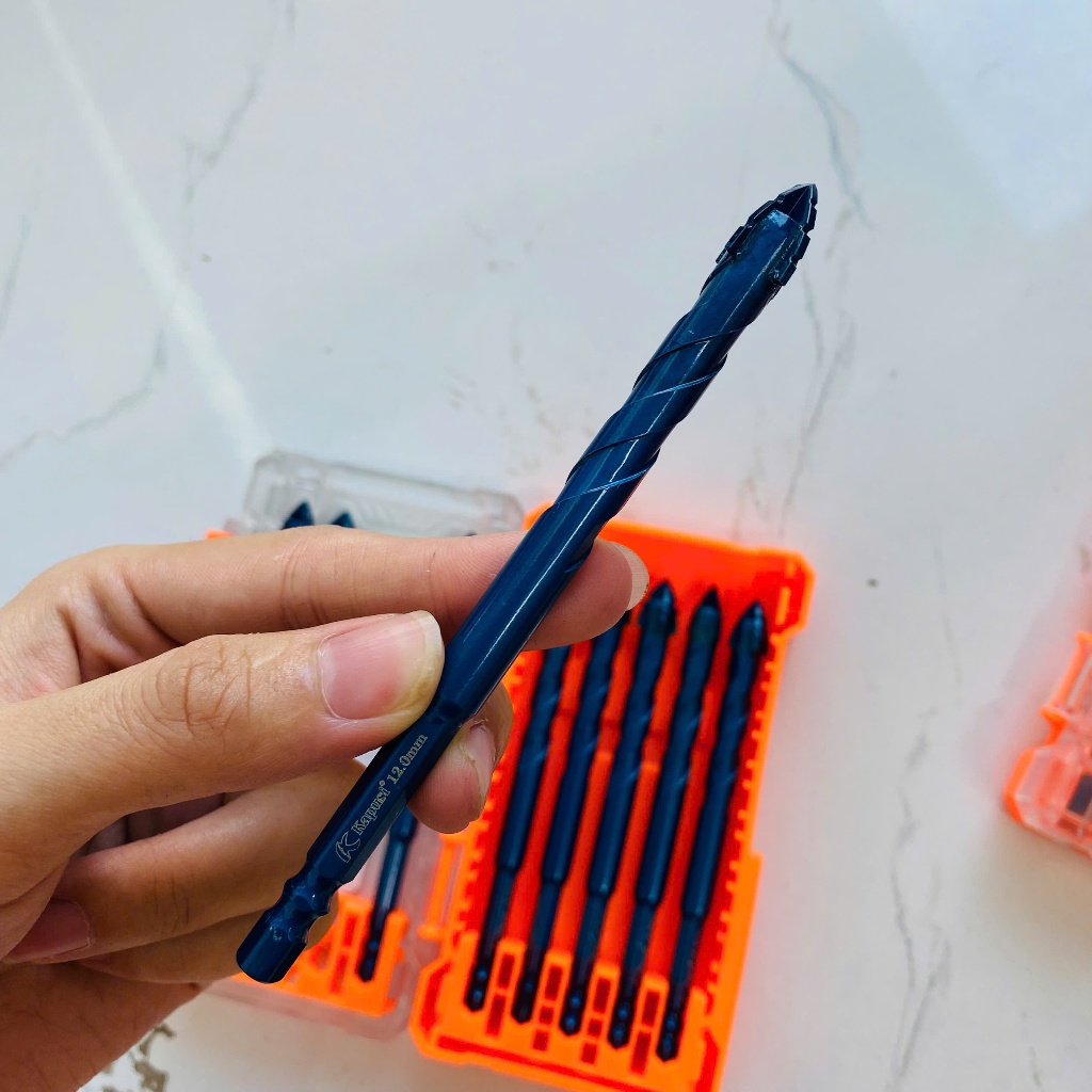 Mũi Khoan Lệch Tâm 4 Cạnh Răng Cưa Kapusi – Khoan Mạnh, Chính Xác, Đa Năng