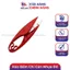 Kéo Bấm Chỉ Cán Nhựa Đỏ Pin CHÍNH HÃNG Kéo Có Lưỡi Dao Thay Thế Pin, kéo sắc bén