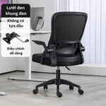 Ghế văn phòng, ghế công thái học lưng lưới, kê tay điều chỉnh và đệm lưng kép hỗ trợ giảm đau cột sống GVP021 — ảnh 3