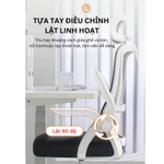 Ghế văn phòng, ghế công thái học lưng lưới, kê tay điều chỉnh và đệm lưng kép hỗ trợ giảm đau cột sống GVP021 — ảnh 6