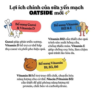 Thùng 24 Hộp Sữa Yến Mạch Oatside Deluxe Đậm Đà - 24*180ml | Thuần Chay – Béo Mịn