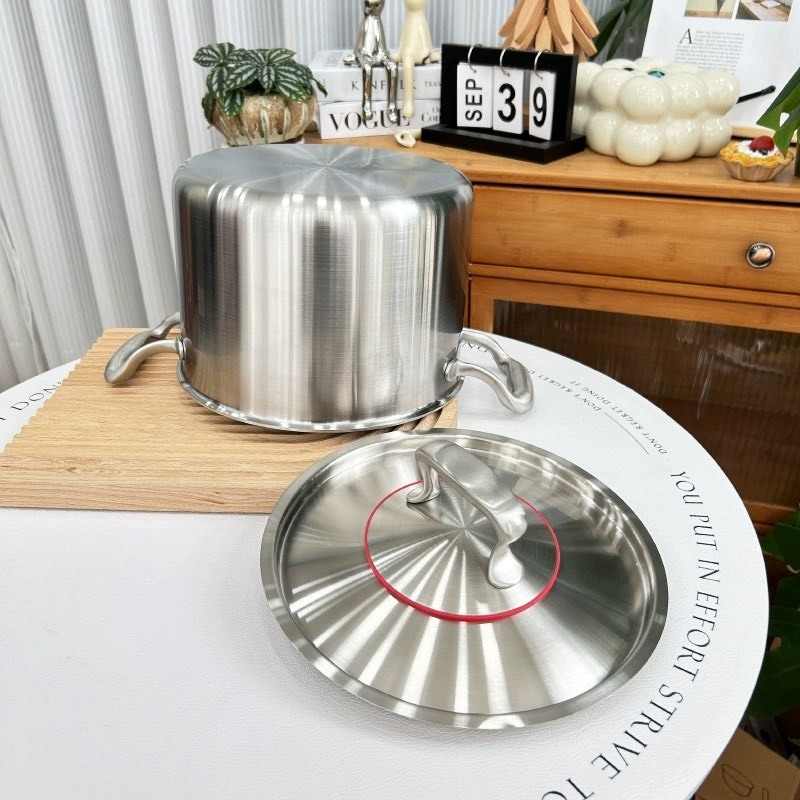 Nồi 22cm Chockmen Nắp Inox Dung tích 5L Nồi Thành Cao Chockmen 22cm CKM42