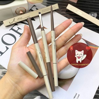[UKISS] Bút Kẻ Mắt Ukiss Dạng Chì Gel 2 Đầu Kèm Cọ Tán Tiện Lợi, Fine Matte Sharping Gel Eyeliner