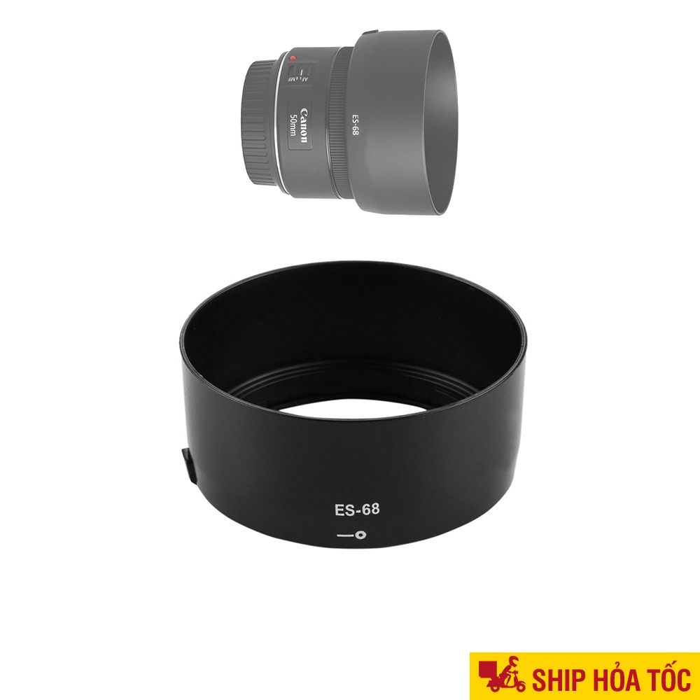 Buy 50mm Reversible Lens Hood Shade Fit For Canon EF 50mm F1.8 STM Lens Replaces Canon Es 65b Hood Tulip Flower Design On Canon Eos R6 R5 Rp R Cameras