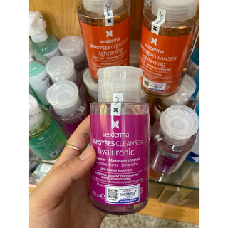 Sensyses Cleanser - Nước Tẩy Trang Và Cân Bằng Da Sesderma Classic / Lightening /  ROS / Sebum / Hyaluronic kv