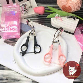 [UKISS] Kẹp Mi Ukiss Vỏ Hồng Đầu Kẹp Góc Rộng, Kèm Đệm Silicone  Thay Thế, 35g