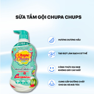 Sữa Tắm Gội 2in1 CHUPA CHUPS Đủ Mùi 600ml cho mẹ và bé - CÔ THƯ MARKET