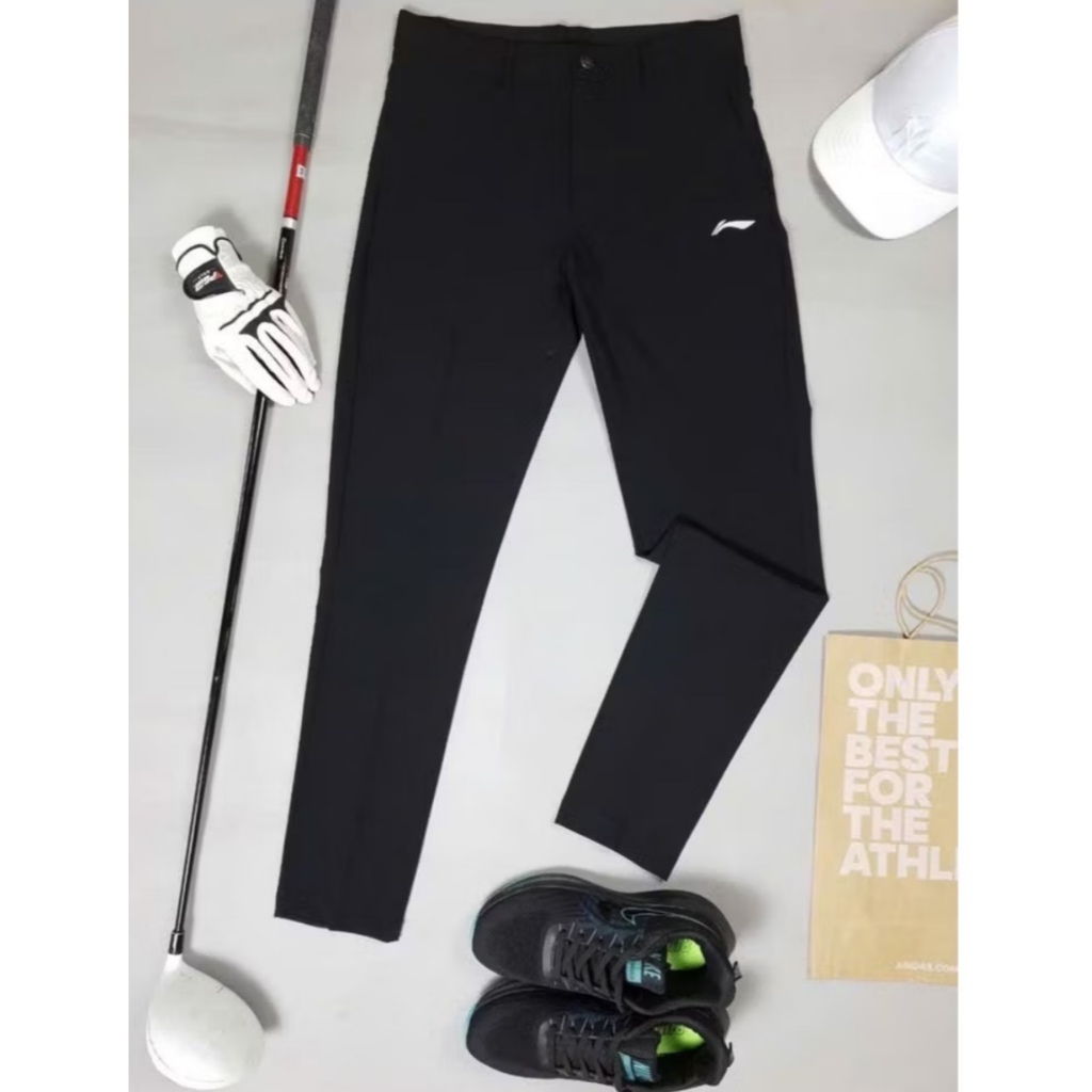 Quần dài Nam LI AU, Quần Golf Kaki Gió Thể Thao, Quần cúc nam, Có Túi, Mềm Mịn, Cao Cấp - QuanGolf001