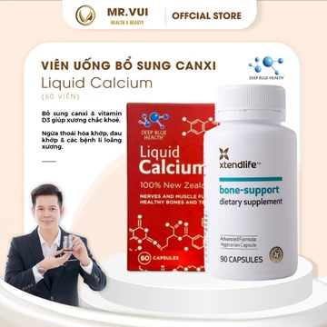 [HỎA TỐC] Combo Viên uống bổ sung Canxi & xương khớp Liquid Calcium & Bone Support 60 viên/ 90 viên