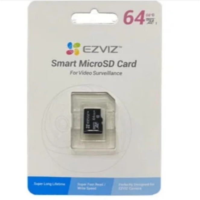 Thẻ Nhớ EZVIZ Smart MicroSD 64GB Class 10 CS-CMT-CARDT64G-D - Tốc Độ ...
