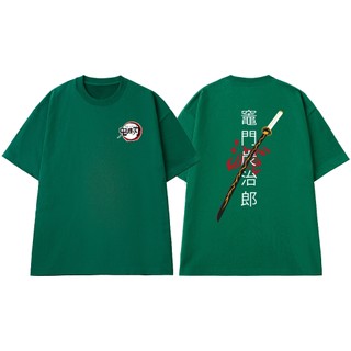 Áo Thun Demon Slayer NGỐ TEE Logo và Biểu Tương Thanh Gươm Diệt Quỷ Chất Vải Cotton 100 Thoáng Mát