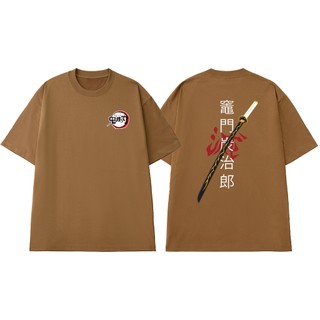 Áo Thun Demon Slayer NGỐ TEE Logo và Biểu Tương Thanh Gươm Diệt Quỷ Chất Vải Cotton 100 Thoáng Mát