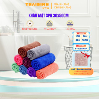 Khăn Lau 30*50cm THAI BINH TOWEL Lau Đa Năng, Gội Đầu, Làm Hoá Chất Siêu Mềm Siêu Thấm Hút