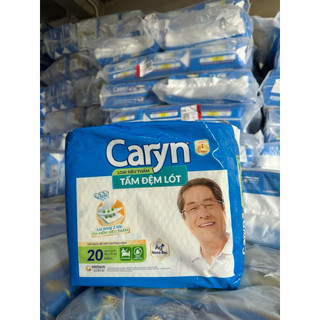 TẤM ĐỆM LÓT CARYN L20 (1 gói 20 miếng) -  DÙNG MỘT LẦN DÀNH CHO NGƯỜI GIÀ, MẸ SAU SINH