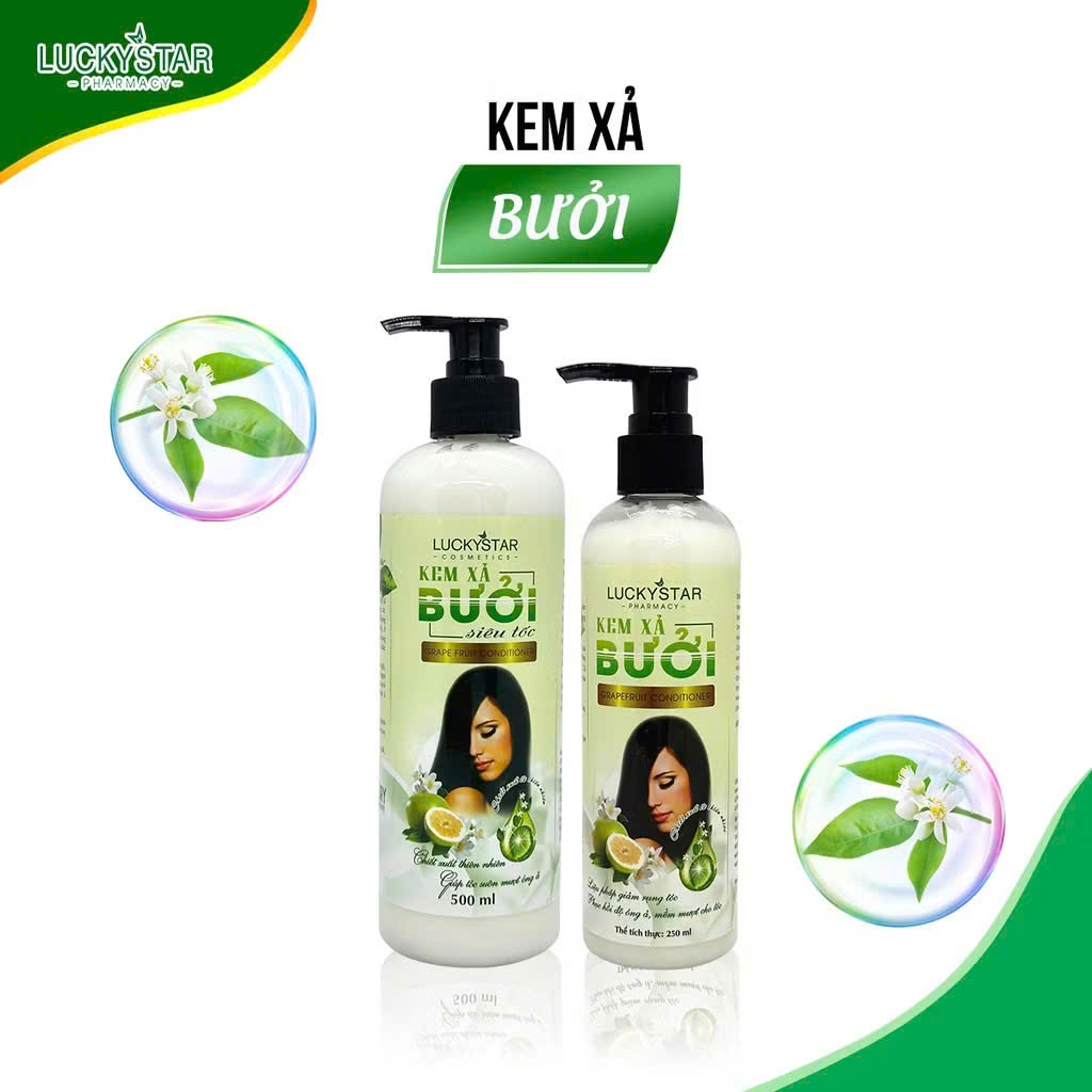Dầu gội tinh dầu bưởi Lucky Star 250ml
