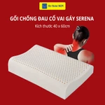 Ruột gối công thái học Hệ Thống Nệm cao su non cao cấp thiết kế lượn sóng giúp nâng đỡ đầu chống đau cổ vai gáy ngủ ngon — ảnh 1
