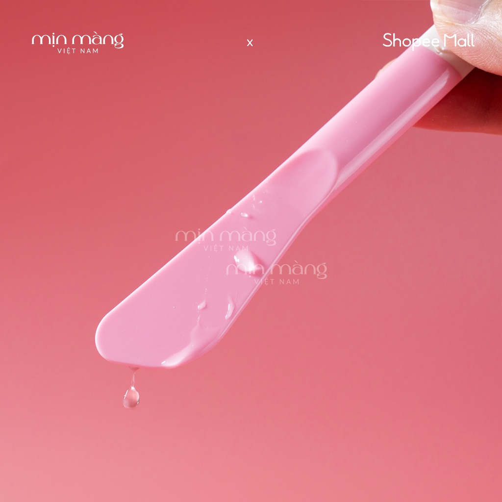 Cọ Silicon Đắp Mặt Nạ, Quét Bột, Cây Chổi Tán Mask Đất Sét Thiết Kế 2 Đầu - HÌNH CHÂN MÈO DỄ THƯƠNG
